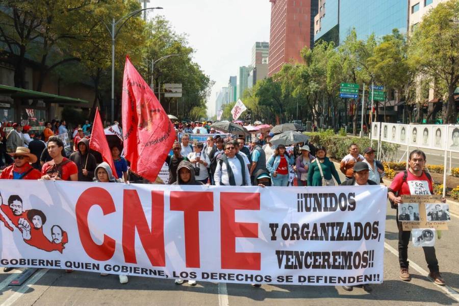 CNTE pide a Claudia Sheinbaum abrogar la Ley del ISSSTE de 2007
