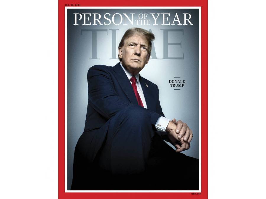 Revista Time nombra a Donald Trump persona del año por segunda vez