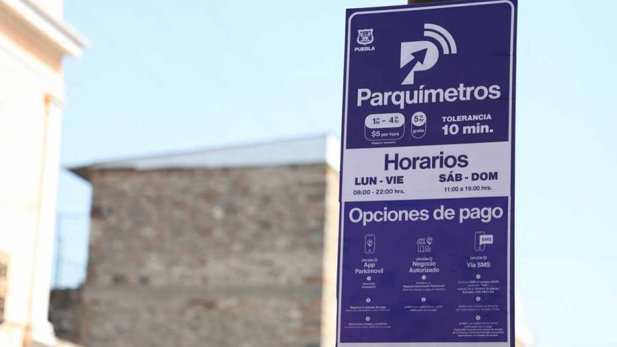 Todo lo que debes saber sobre la operación de parquímetros en la ciudad de Puebla