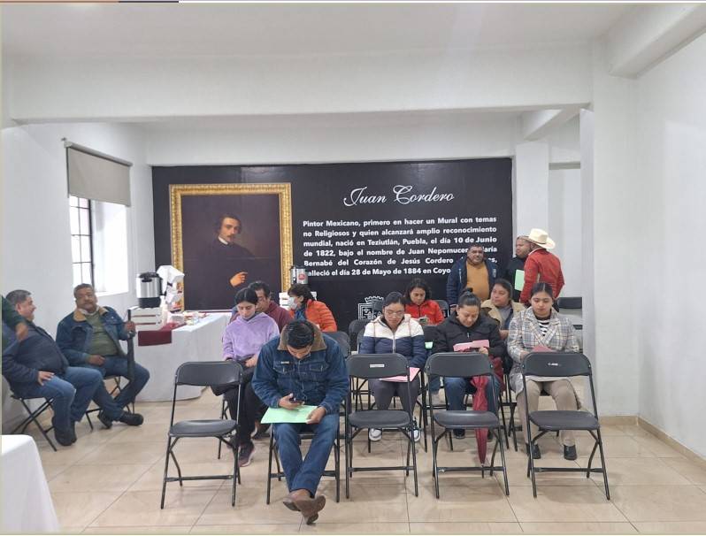 Registran Planillas para elección de juntas auxiliares de Teziutlán