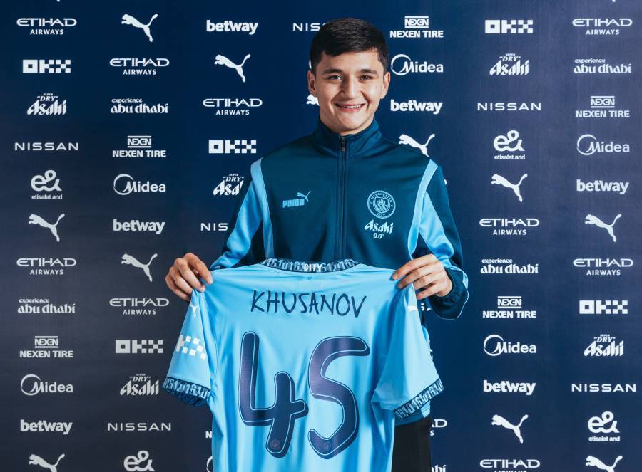 Manchester City ficha al central uzbeco Abdukodir Khusanov