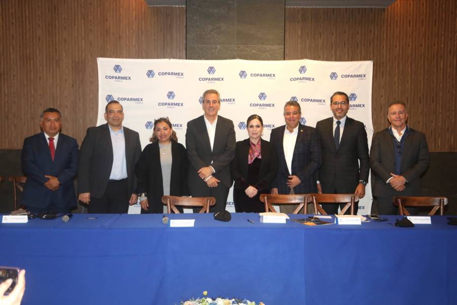 Pepe Chedraui se reune con empresarios del Coparmex Puebla