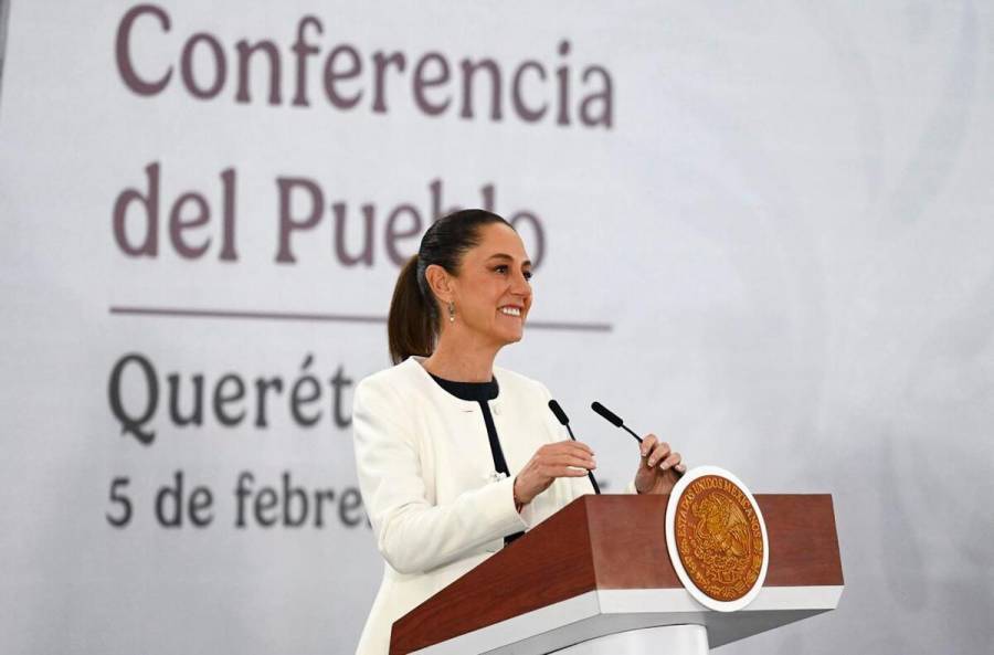 Sheinbaum anuncia arranque de construcción de tren México-Querétaro para abril