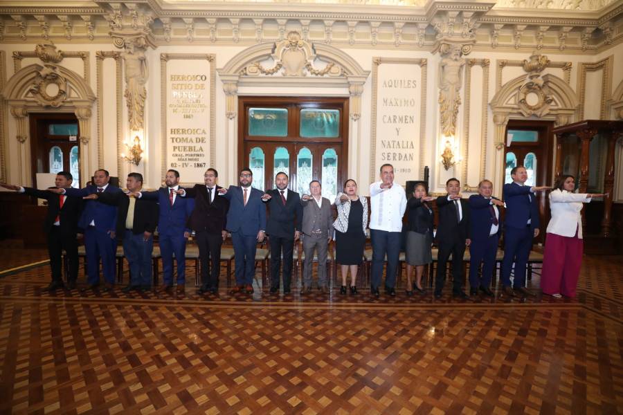 Rinden protesta nuevos ediles auxiliares; buscarán acuerdos e impulsar servicios