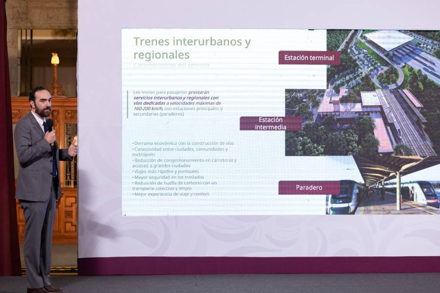 En el sexenio se construirán 3000 km de vías férreas: Lajous