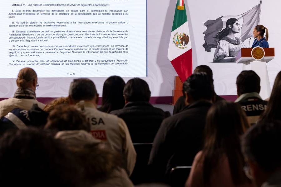 Ley de Seguridad Nacional establece límites a la participación de las agencias extranjeras en México: Sheinbaum