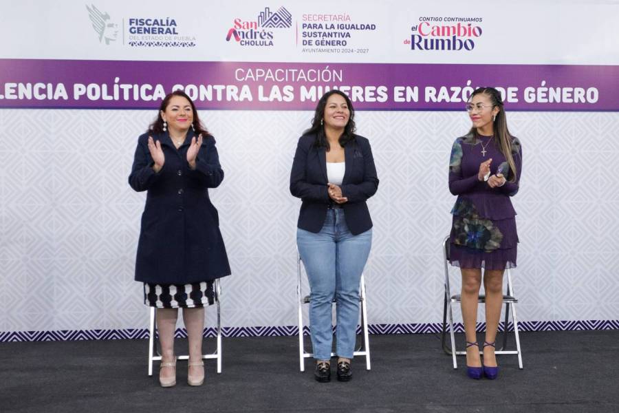 San Andrés Cholula capacita a servidores públicos en materia de violencia política de género