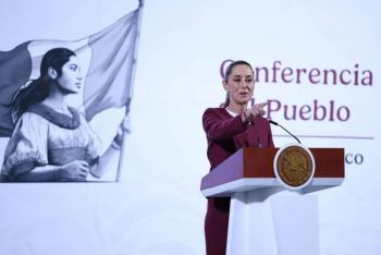Sheinbaum rechaza presiones de 