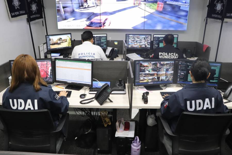 San Pedro Cholula anuncia inversión en cámaras de vigilancia y patrullas