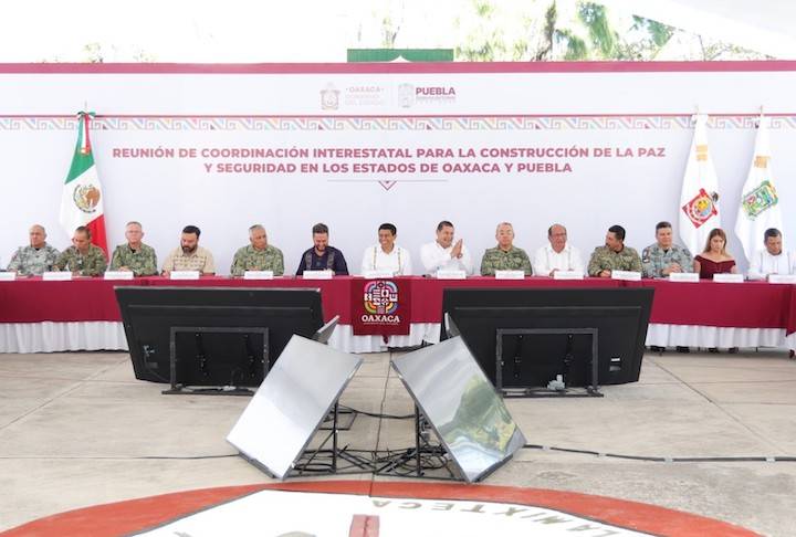 Puebla y Oaxaca firman acuerdo para fortalecer seguridad fronteriza