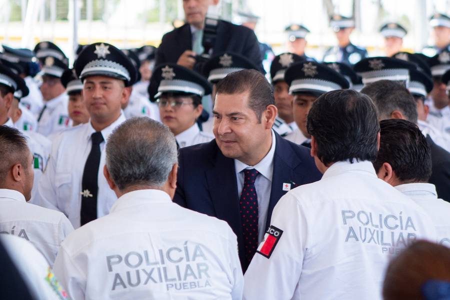 Incrementará un 15% el salario de la Policía Auxiliar de Puebla