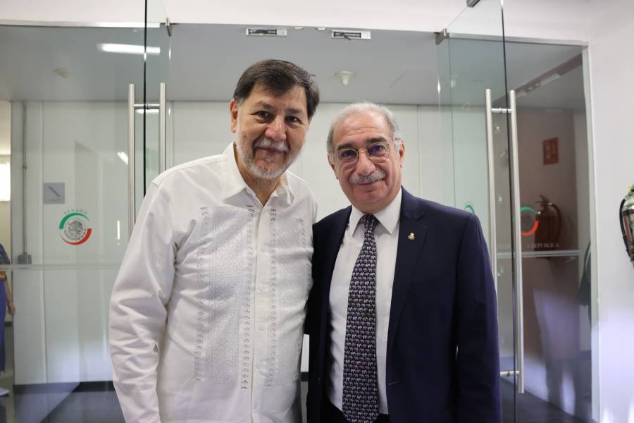 Fernández Noroña se reúne con el ministro Pérez Dayán en medio de la polémica por la reforma judicial
