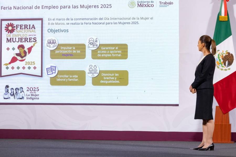 Gobierno de México anuncia Feria nacional de empleo para mujeres