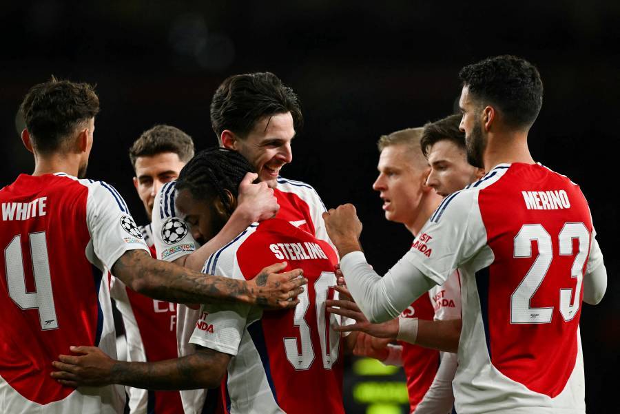 Arsenal cumple sin sobresaltos ante el PSV y avanza a cuartos en Champions