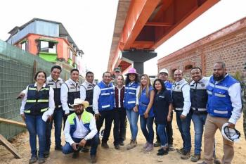 Sheinbaum supervisa avance del Tren Interoceánico en Chiapas