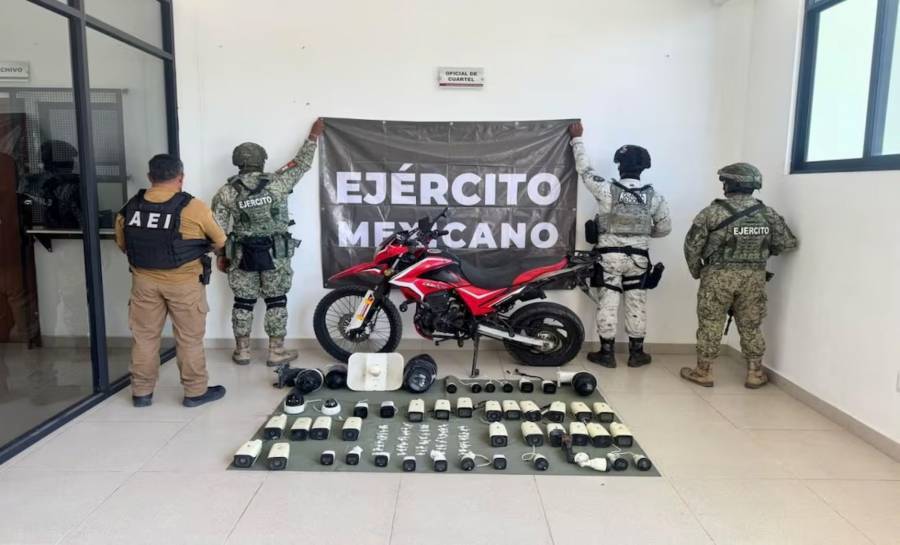 Desmantelan red de cámaras de vigilancia utilizadas por el crimen organizado en Santa Cruz Huatulco, Oaxaca