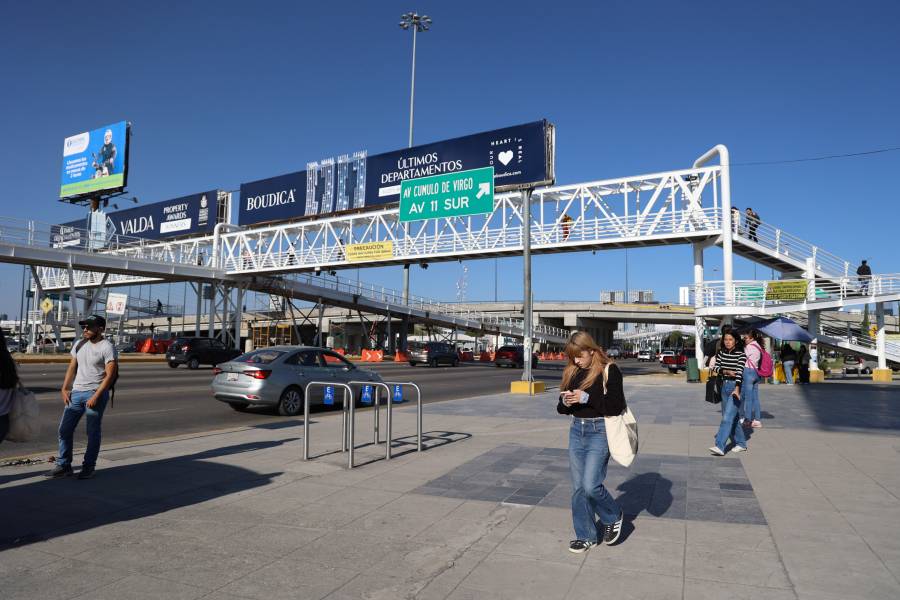 Paso peatonal en la Atlixcáyotl es peligroso y afectará la fluidez vehicular: Infraestructura