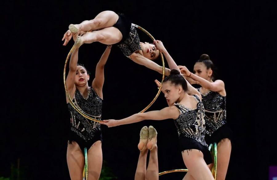 México conquista doble plata en Torneo Internacional de Gimnasia Rítmica en Grecia