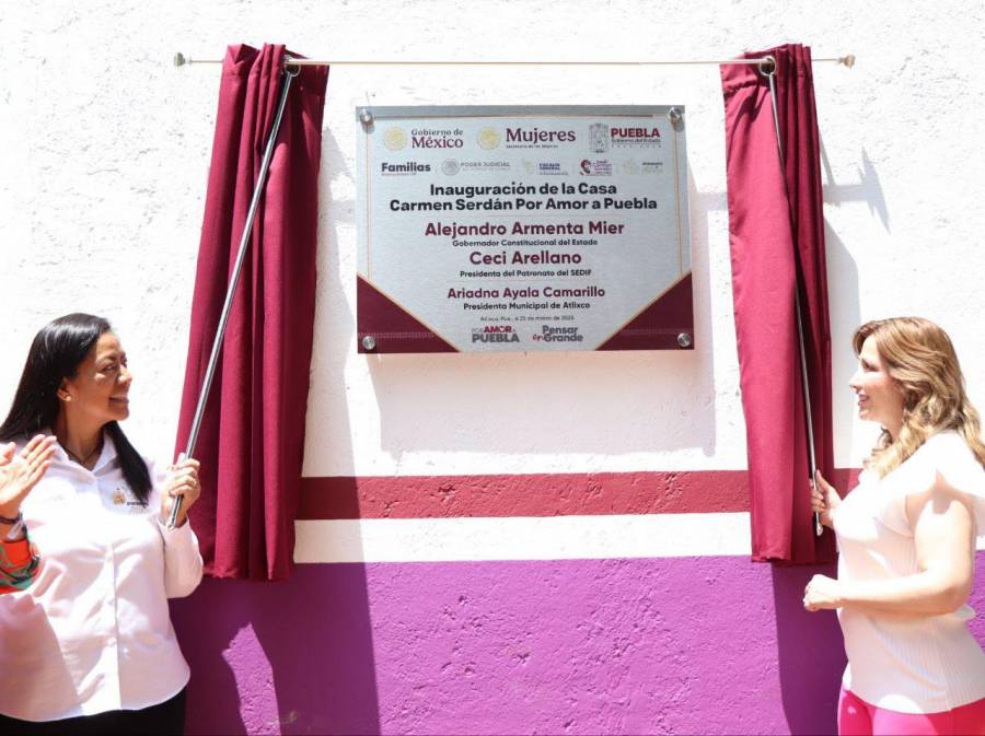 Inauguran en Atlixco Casa Carmen Serdán para fortalecer protección a mujeres