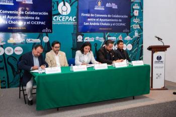 San Andrés Cholula y CICEPAC unen esfuerzos por infraestructura sostenible