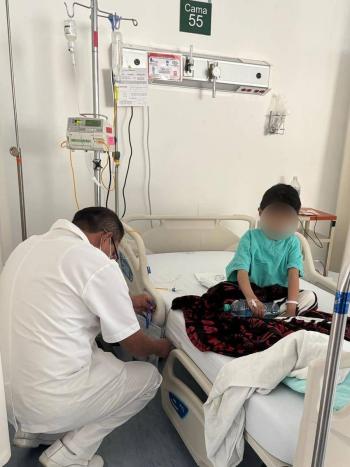 Interviene Secretaría de Salud para salvar a Christian, de 5 años