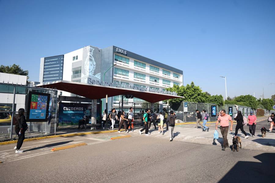 Retoman clases presenciales alumnos de BUAP en CU