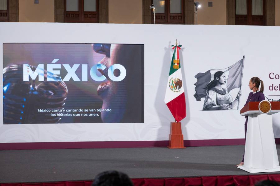 Sheinbaum presenta el concurso 'México Canta por la Paz y contra las Adicciones'; conoce las bases y etapas si quieres participar