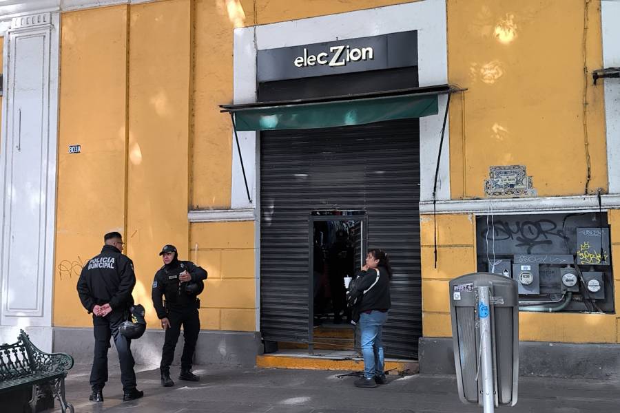 SSP registra 44 robos a negocios en el Centro Histórico en lo que va del año