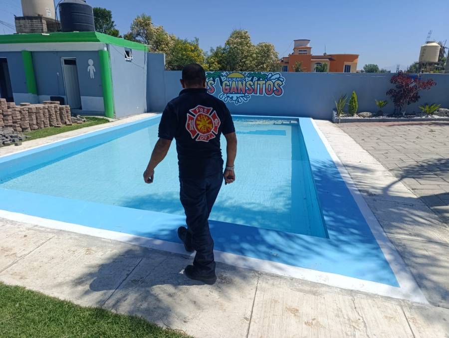 PC de San Pedro Cholula supervisa balnearios durante Semana Santa