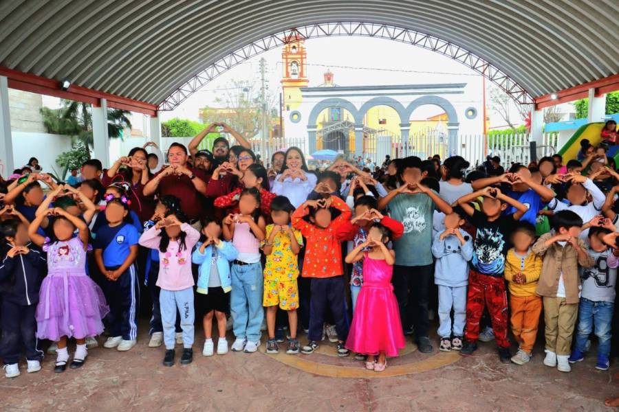 Tonantzin Fernández llevará más de 17 mil juguetes a niñas y niños de San Pedro Cholula