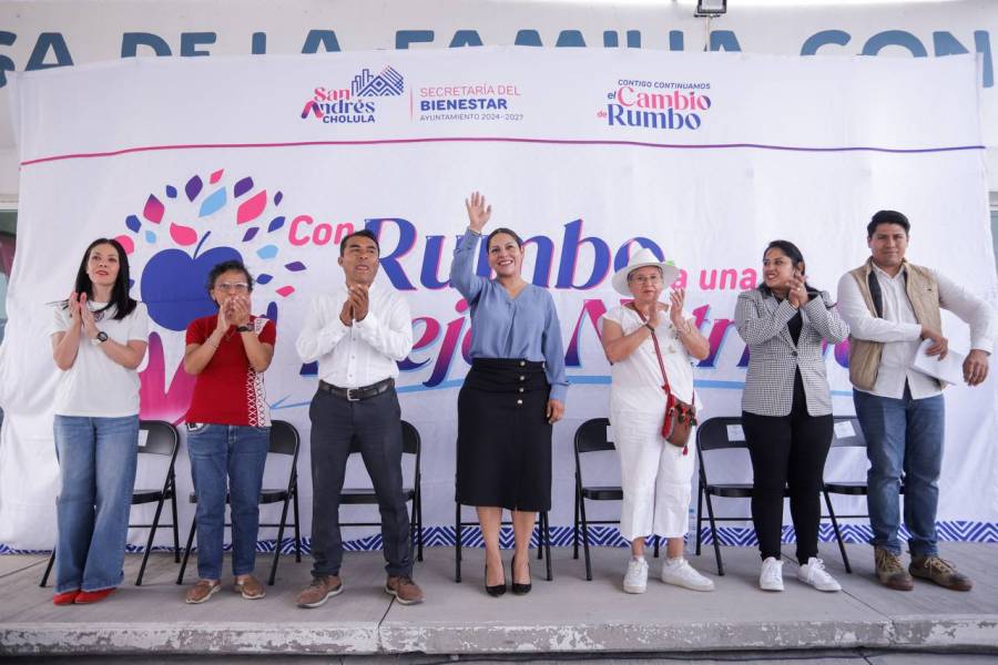 Apoyos alimentarios llegan a miles de familias en San Andrés Cholula