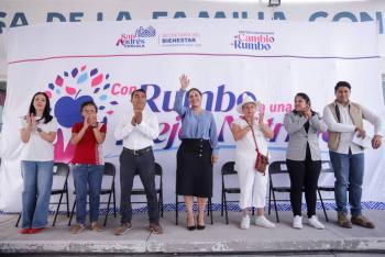 Apoyos alimentarios llegan a miles de familias en San Andrés Cholula