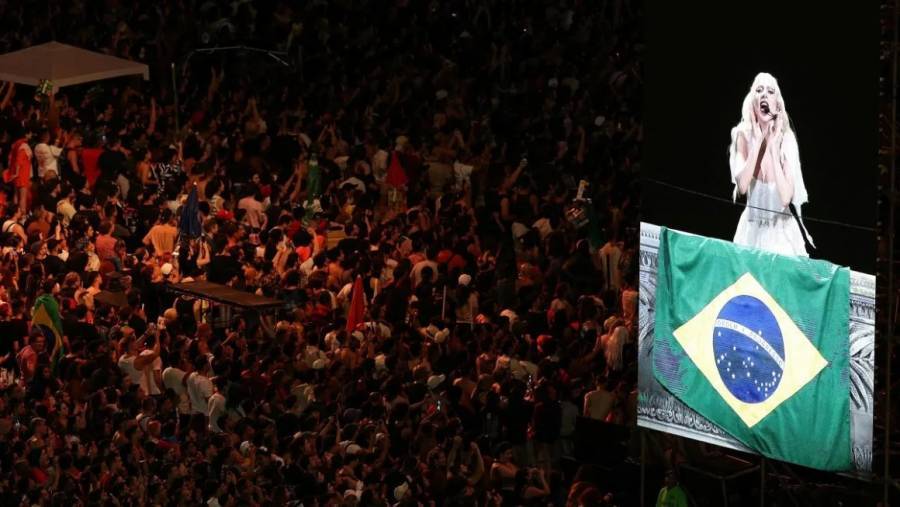 Frustran atentado con bomba contra concierto de Lady Gaga en Río de Janeiro