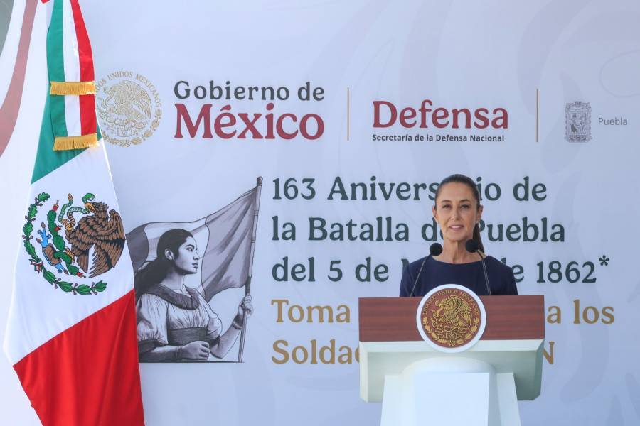 Sheinbaum conmemora su primer 5 de mayo como presidenta: “México será siempre una nación libre y soberana”