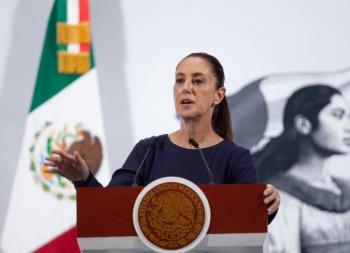 Tras dichos de Trump, Sheinbaum defiende soberanía y rechaza debate mediático