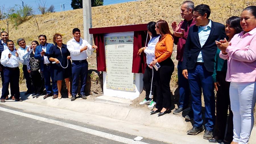 Omar Muñoz inaugura carril en Periférico Ecológico para aliviar tráfico de Cuautlancingo