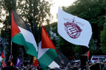 Unos 30 detenidos en protesta propalestina en universidad de EEUU