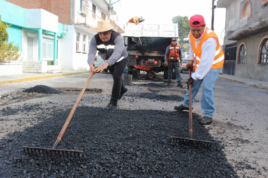 Ayuntamiento de Puebla Lleva 39 Mil Baches tapados 