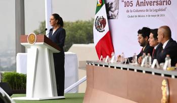 Sheinbaum destaca unidad entre Gobierno, Fuerzas Armadas y pueblo por la paz y prosperidad de México