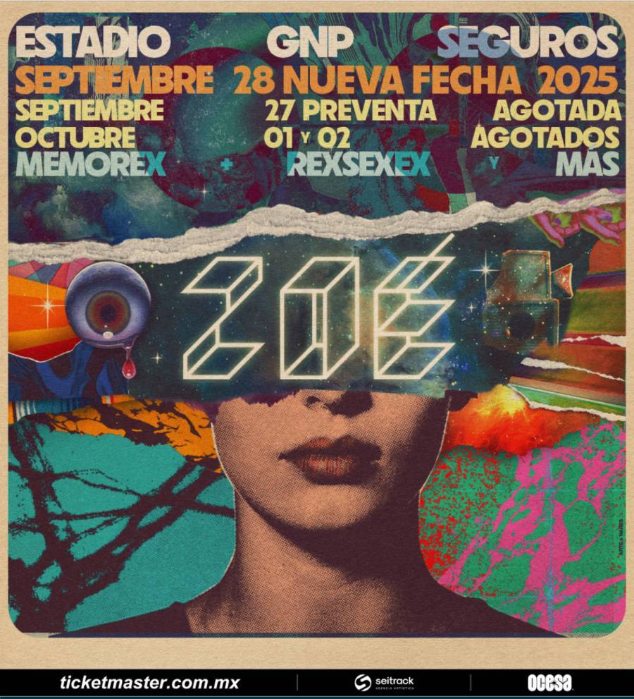¡Récord histórico! Zoé anuncia cuarta fecha en el Estadio GNP Seguros