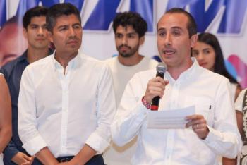 Lalo Rivera acusa sectarismo y exclusión del dirigente del PAN, Mario Riestra