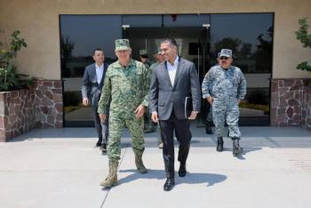 Trevilla y Harfuch supervisan estrategia de seguridad en Guanajuato tras reducción del 40% en homicidios