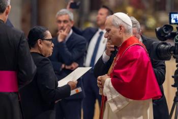 Rosa Icela Rodríguez lleva invitación del Gobierno de México al Papa León XIV para visitar el país