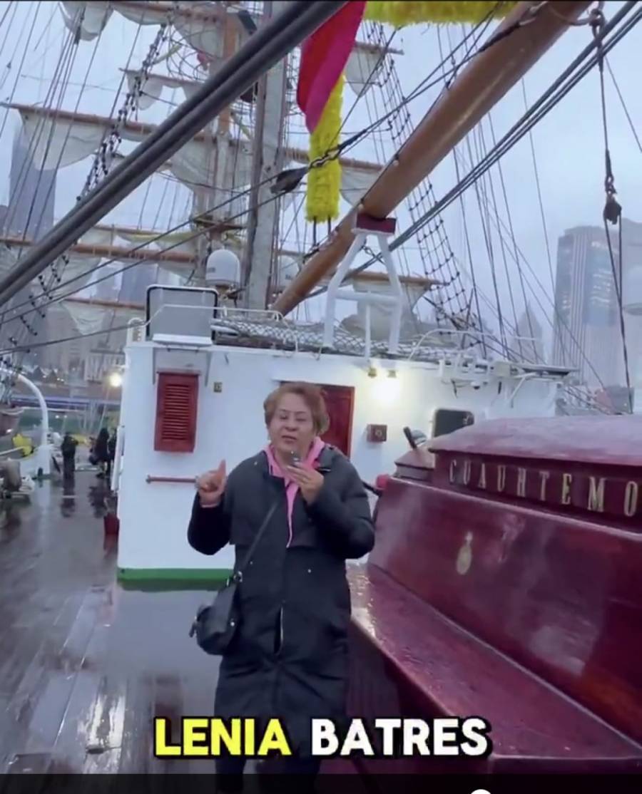 Aclara Sheinbaum que Semar no estuvo involucrada en video político grabado en el Buque Escuela Cuauhtémoc