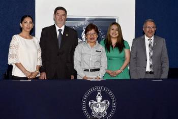 Lilia Cedillo preside Tercer Informe de Labores de la Facultad de Estomatología