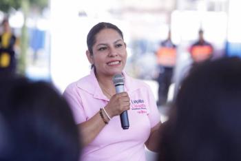Lupita Cuatle manifiesta disposición para entablar diálogo con opositores al PMDU