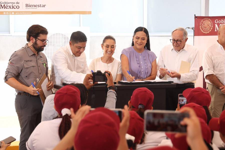 Sheinbaum lanza programa de salud “Casa por Casa” en San Luis Potosí