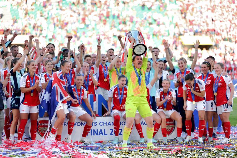 Arsenal destrona al Barcelona y se corona en la Champions Femenil