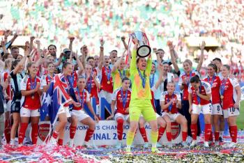 Arsenal destrona al Barcelona y se corona en la Champions Femenil
