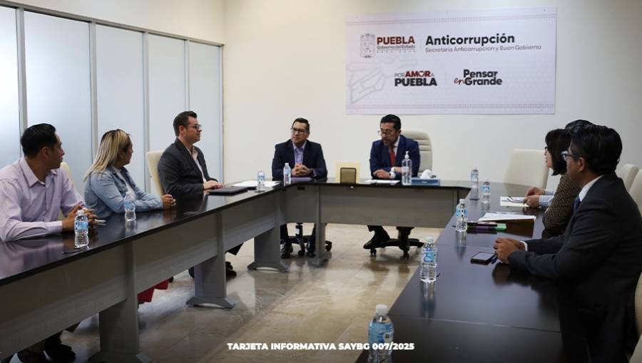 Secretaría Anticorrupción de Puebla investiga 478 expedientes y aplica 36 sanciones en 2025